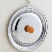 Yoshikawa Yukihira Saucepan 20cm with Lid. Stainless steel lid.