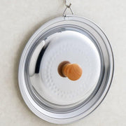 Yoshikawa Yukihira Saucepan 22cm with Lid. Stainless steel lid.