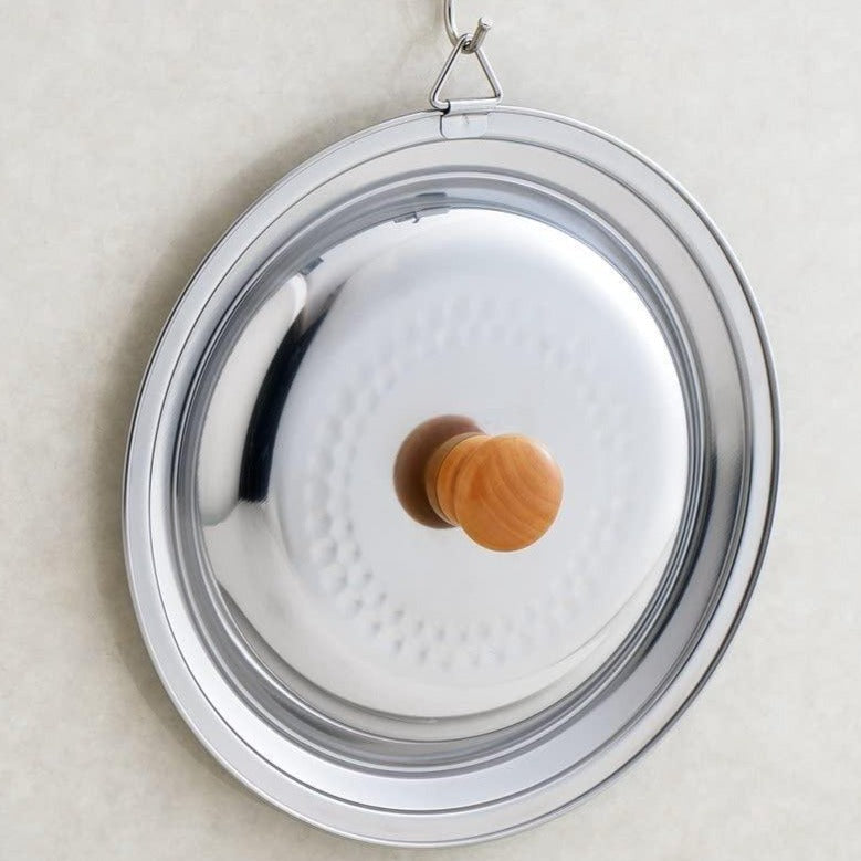 Yoshikawa Yukihira Saucepan 22cm with Lid. Stainless steel lid.