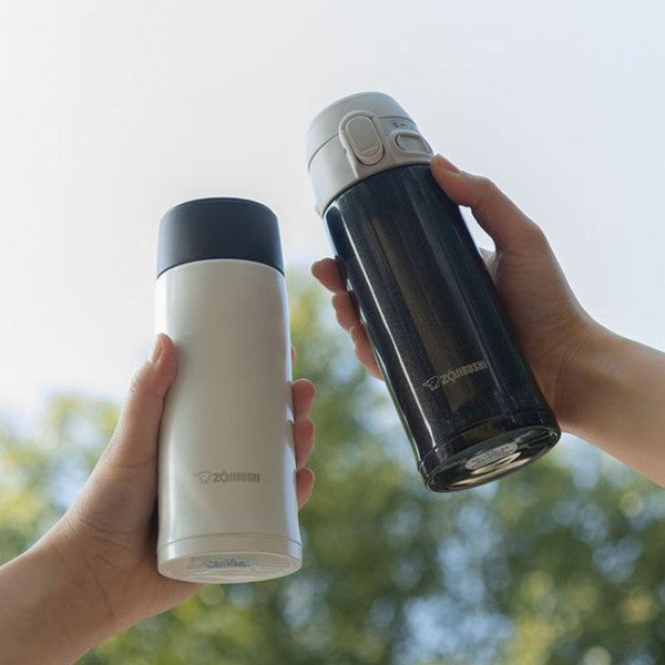 Zojirushi SM-TA36-BA Stainless Steel Vacuum Bottle 360ml Black:  changeable lid