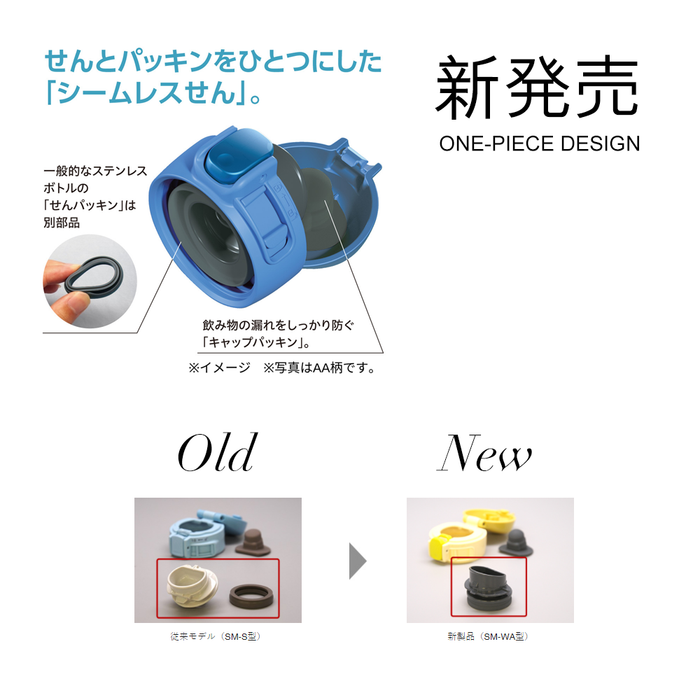 Zojirushi SM-WA60-BA TUFF Vacuum Insulated Flask 600ml - Black: new design